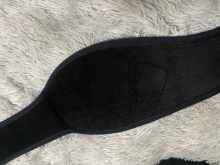 Cinturón Lumbar Entrenamiento Negro.