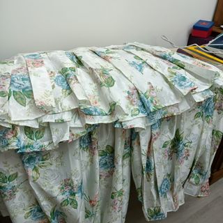 Tende con stampa floreale