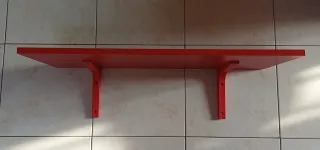 Mensola rossa IKEA