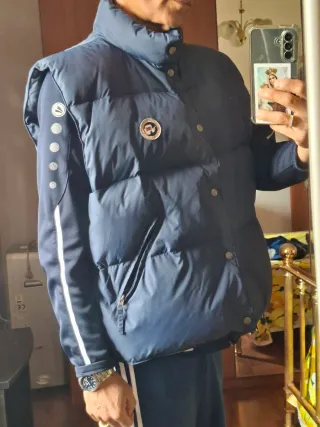 Napapijri smanicato uomo blu Geographic, piumino