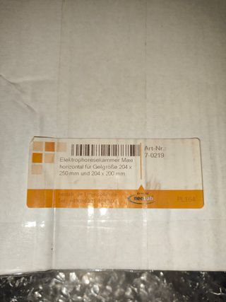 neoLab Maxi Camera per Elettroforesi Orizzontale