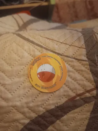 Tazo Pokémon Electrode #101 Eléctrico