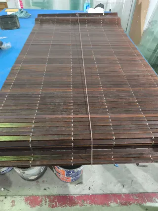 Persiana Alicantina Madera Nogal