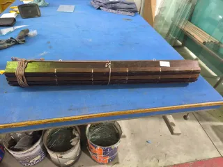 Persiana Alicantina Madera Nogal