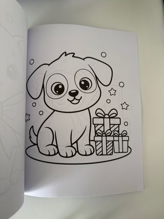 Libro para colorear “Feliz 4 cumpleaños!”