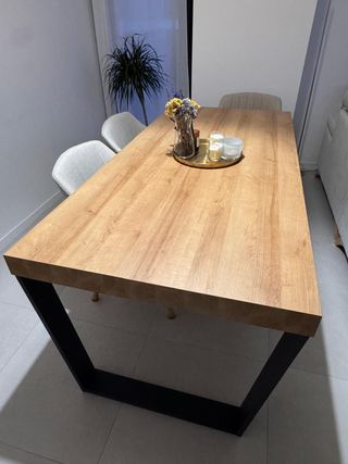Mesa Comedor Roble Natural 190x90cm