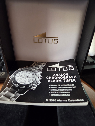 Reloj Lotus Titanio 9665