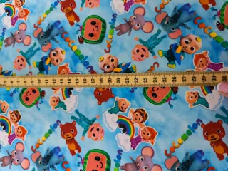 Tela Algodón Cocomelon