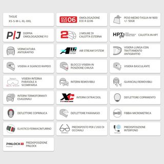 Casco Modular CGM 568 BER Talla XS