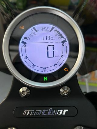 Macbor Rockster Flat 125 Verde/Negro