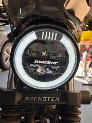 Macbor Rockster Flat 125 Verde/Negro