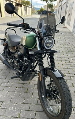 Macbor Rockster Flat 125 Verde/Negro