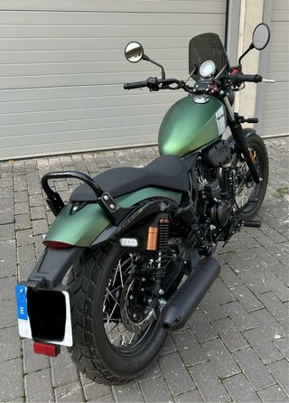 Macbor Rockster Flat 125 Verde/Negro