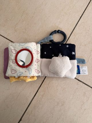 Juguete libro blando bebé