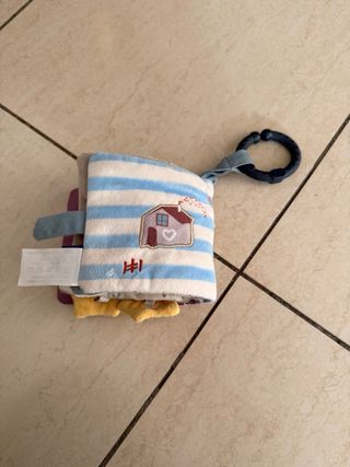 Juguete libro blando bebé