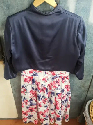 Vestido y chaquetilla Royal floral