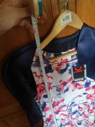 Vestido y chaquetilla Royal floral