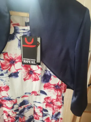Vestido y chaquetilla Royal floral