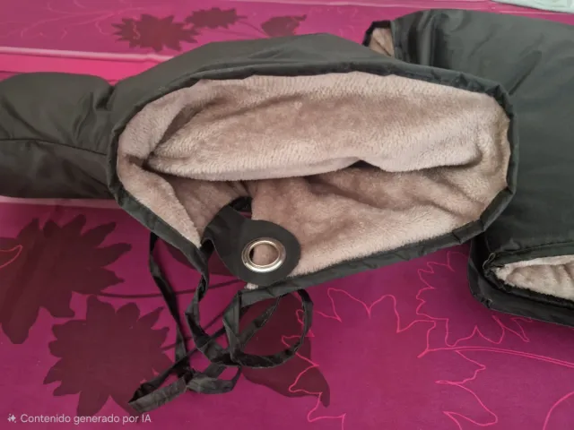 Manoplas invierno motosinoll Negras Impermeables