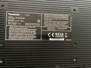 Televisión Panasonic Negra