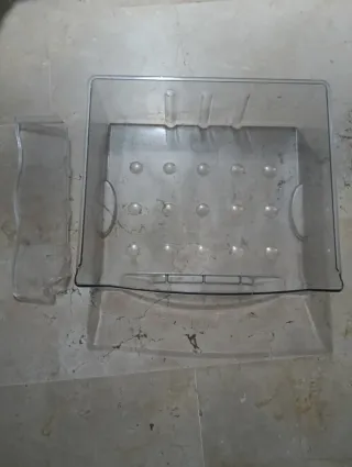 Cajón grande frigorífico transparente Fagor Acs