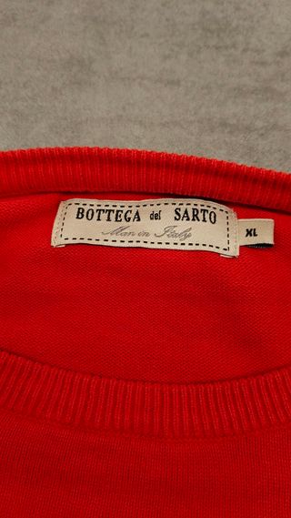 Maglione Bottega del Sarto Uomo Rosso XL