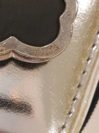 Collar Tous Oso Negro de onix y Plata