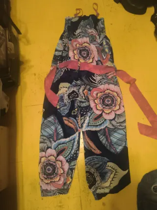 Mono Desigual niña estampado floral talla 11/12