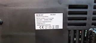 Opportunità Affettatrice Sogo SS-921 150W. NUOVA!!!