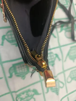 Bolso estampado cebra y negro