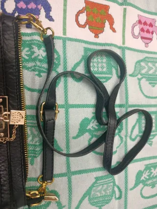 Bolso estampado cebra y negro