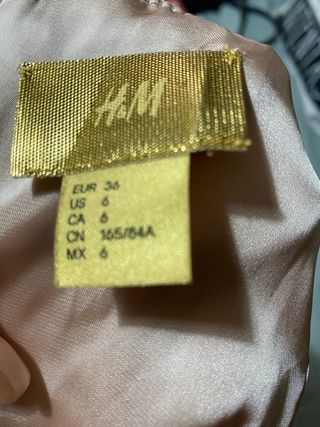 Vestido largo fiesta beige