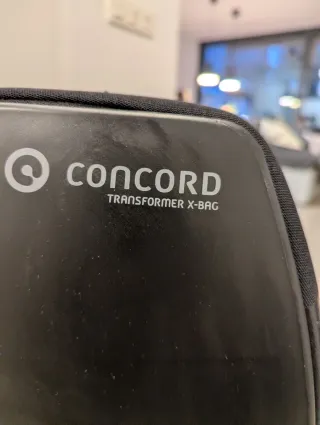 Silla Concord Transformer X-Bag Negra