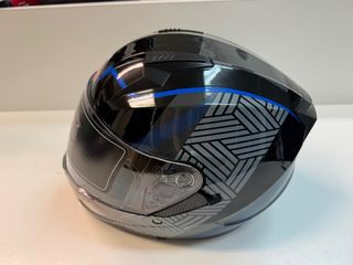 Casco Moto Integral Black Lion