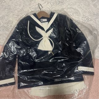 Traje comunión mar-fe azul y blanco