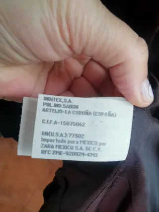 Chaquetilla ante marrón