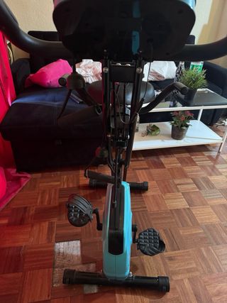 Bicicleta Estática ANCHEER Azul