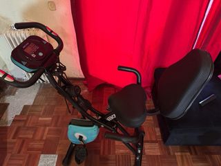 Bicicleta Estática ANCHEER Azul