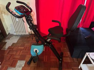 Bicicleta Estática ANCHEER Azul