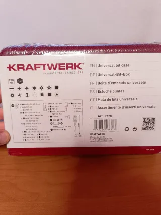 Kit de puntas y destornillador Kraftwerk
