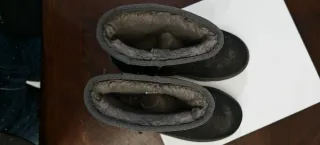 Stivaletti Ugg Glitter Neri Argento Tg 36