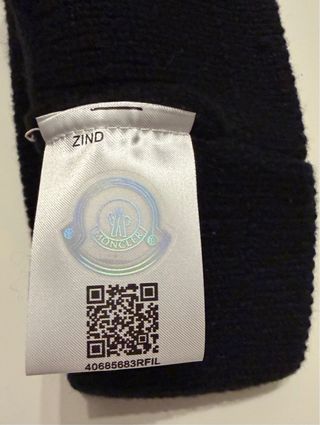 Cappello Moncler Nero