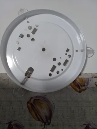 Lámpara de baño redonda