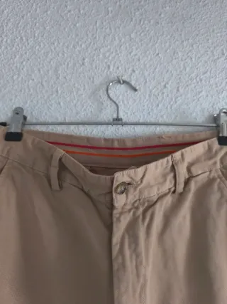 Pantalón chino beige hombre talla 38 Pierre Cardin