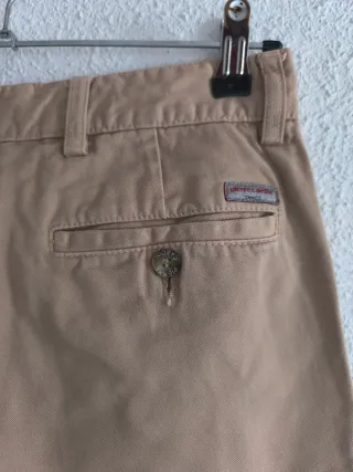 Pantalón chino beige hombre talla 38 Pierre Cardin