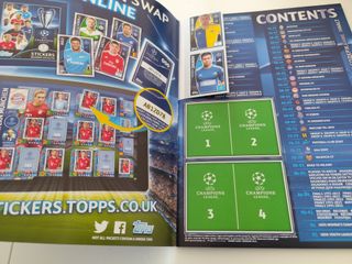 Colección Cromos Topps UEFA CL 2015/16