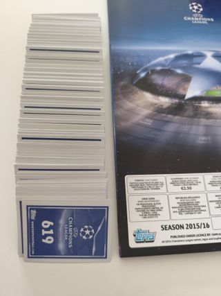 Colección Cromos Topps UEFA CL 2015/16