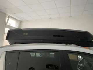 Cofre Techo Cruz Paddock Negro Brillante 550N