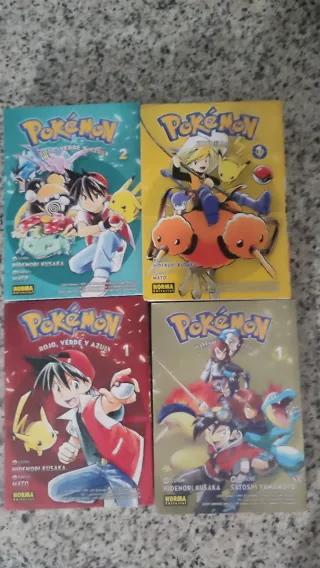 POKÉMON 3: AMARILLO 01 POKÉMON 2: ROJO,VERDE, AZUL