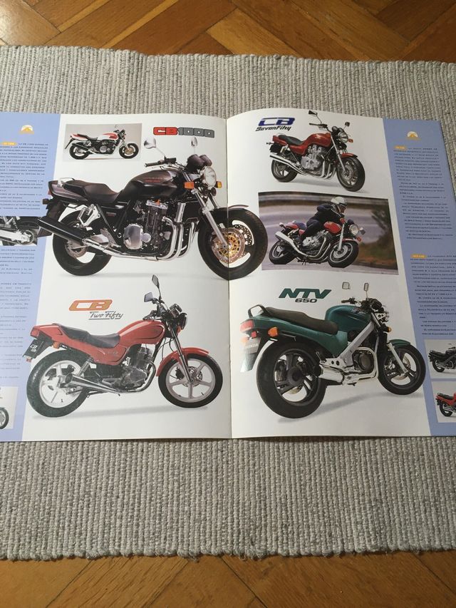 Catálogo Honda Gama 93 Carretera